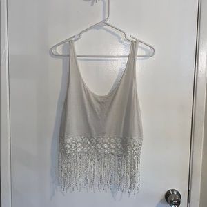 Crop top Fringed Shirt